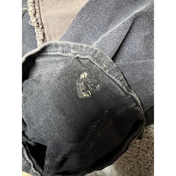 Rebel‎ Vengeance Jeans Grunge Distressed  Y2K Multi-Pocket Jeans Size 36x30 - Picture 10 of 14